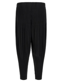 Homme Plissé Issey Miyake Black Color Pleats Pants Black, view 2