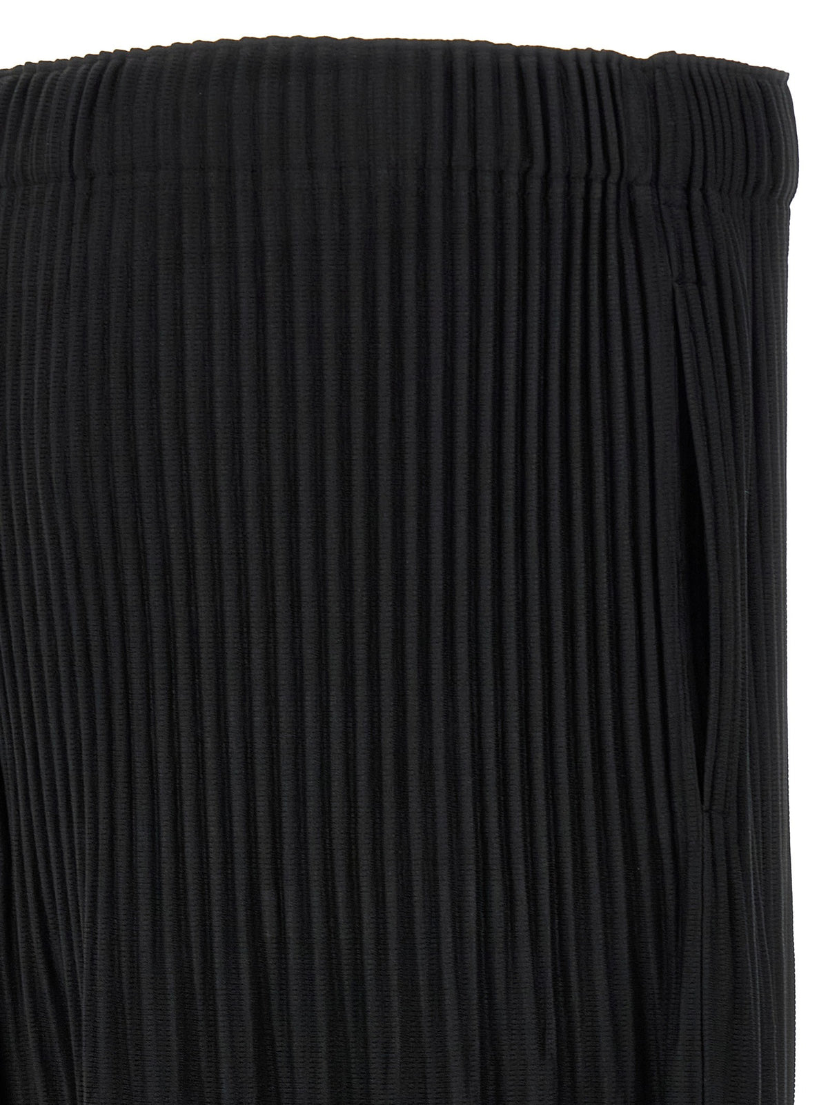 Homme Plissé Issey Miyake Black Color Pleats Pants Black, view 4