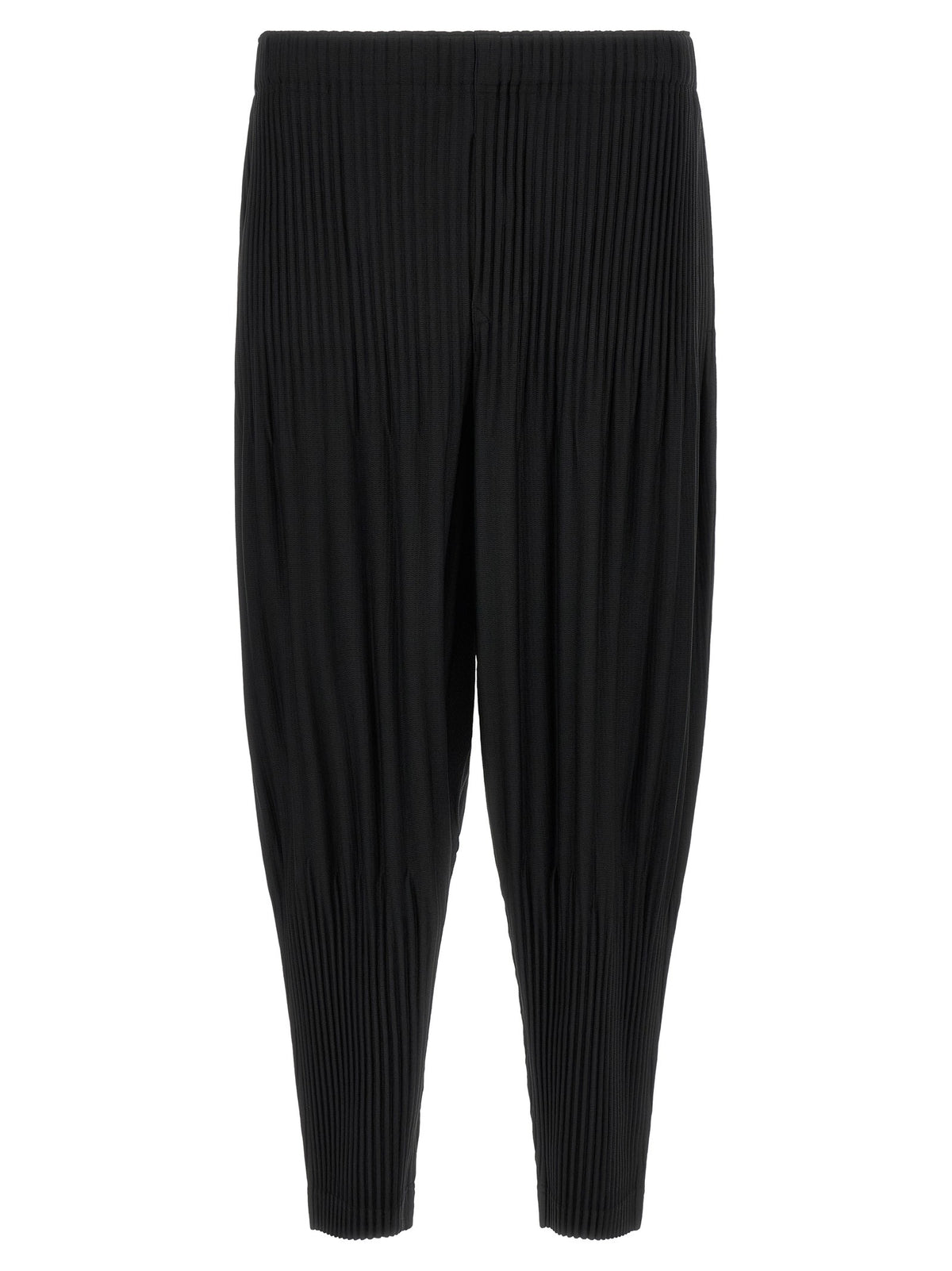 Homme Plissé Issey Miyake Black Color Pleats Pants Black