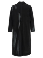 Homme Plissé Issey Miyake Black in the Shadow Coat Black, view 2
