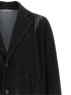 Homme Plissé Issey Miyake Black in the Shadow Coat Black, view 3