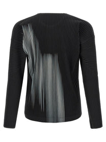 Homme Plissé Issey Miyake Black in the Shadow Shirt Black, view 2