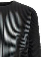 Homme Plissé Issey Miyake Black in the Shadow Shirt Black, view 3