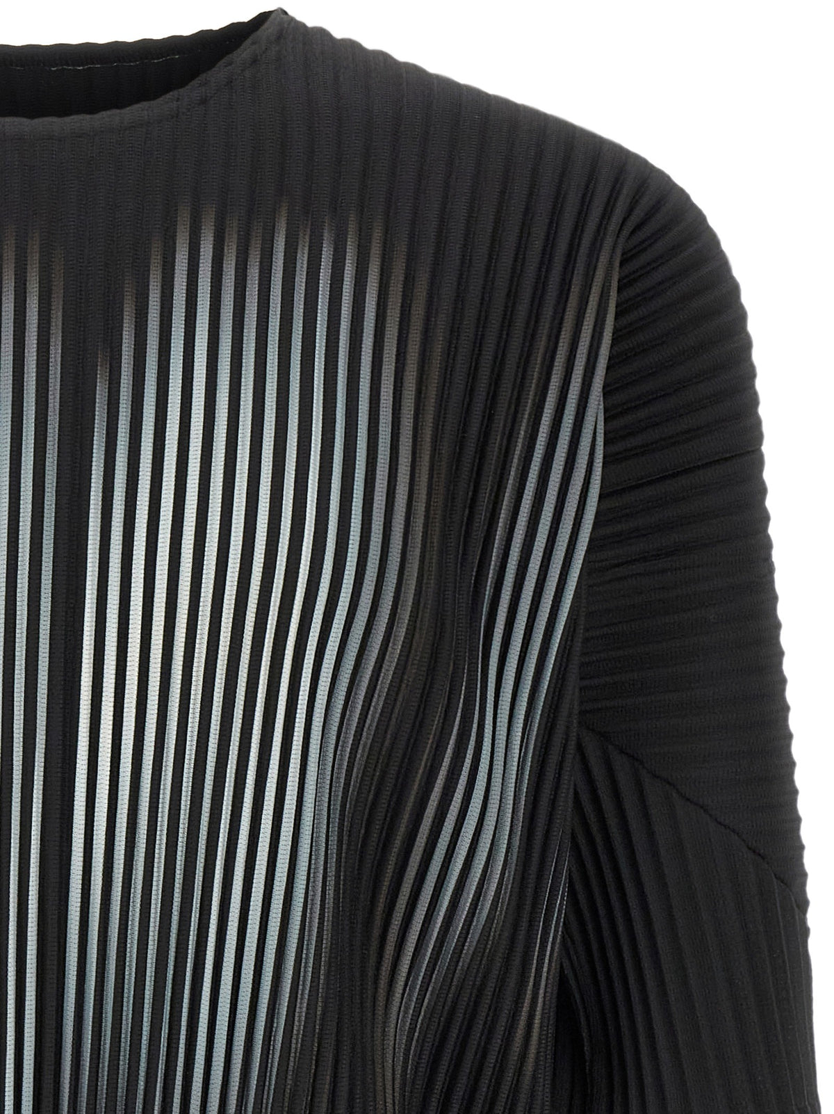 Homme Plissé Issey Miyake Black in the Shadow Shirt Black, view 3