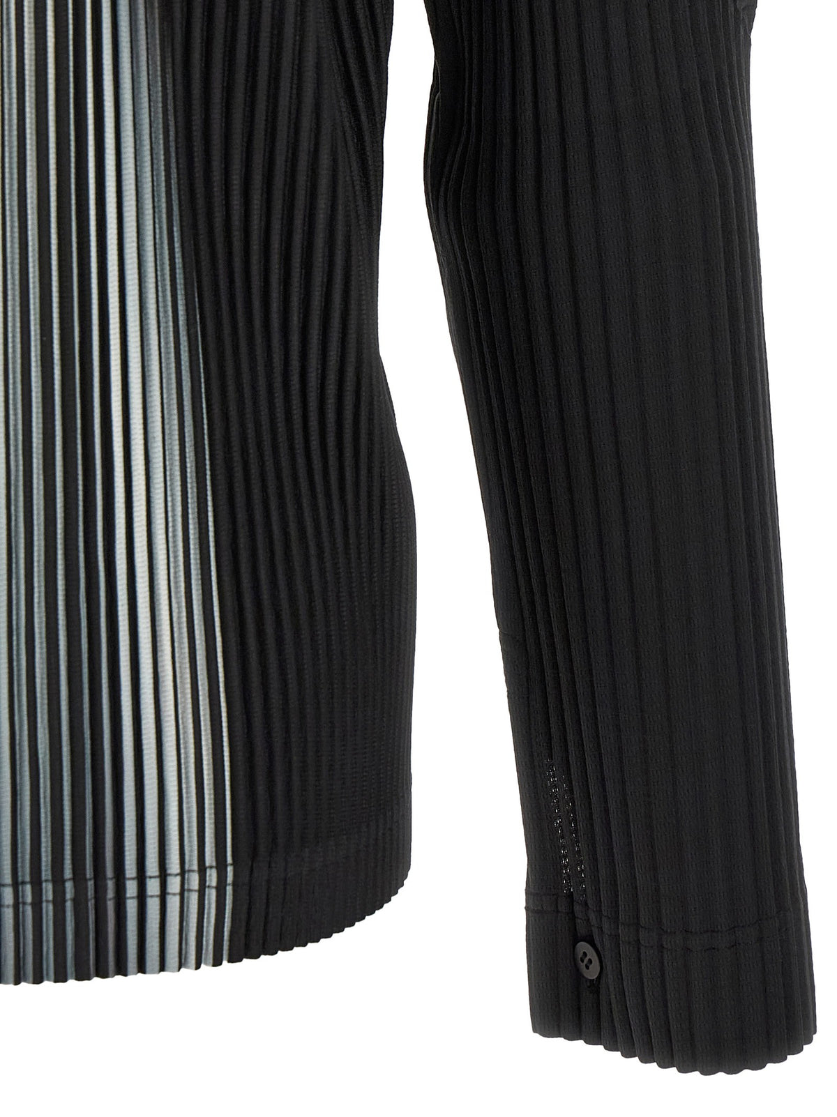 Homme Plissé Issey Miyake Black in the Shadow Shirt Black, view 4