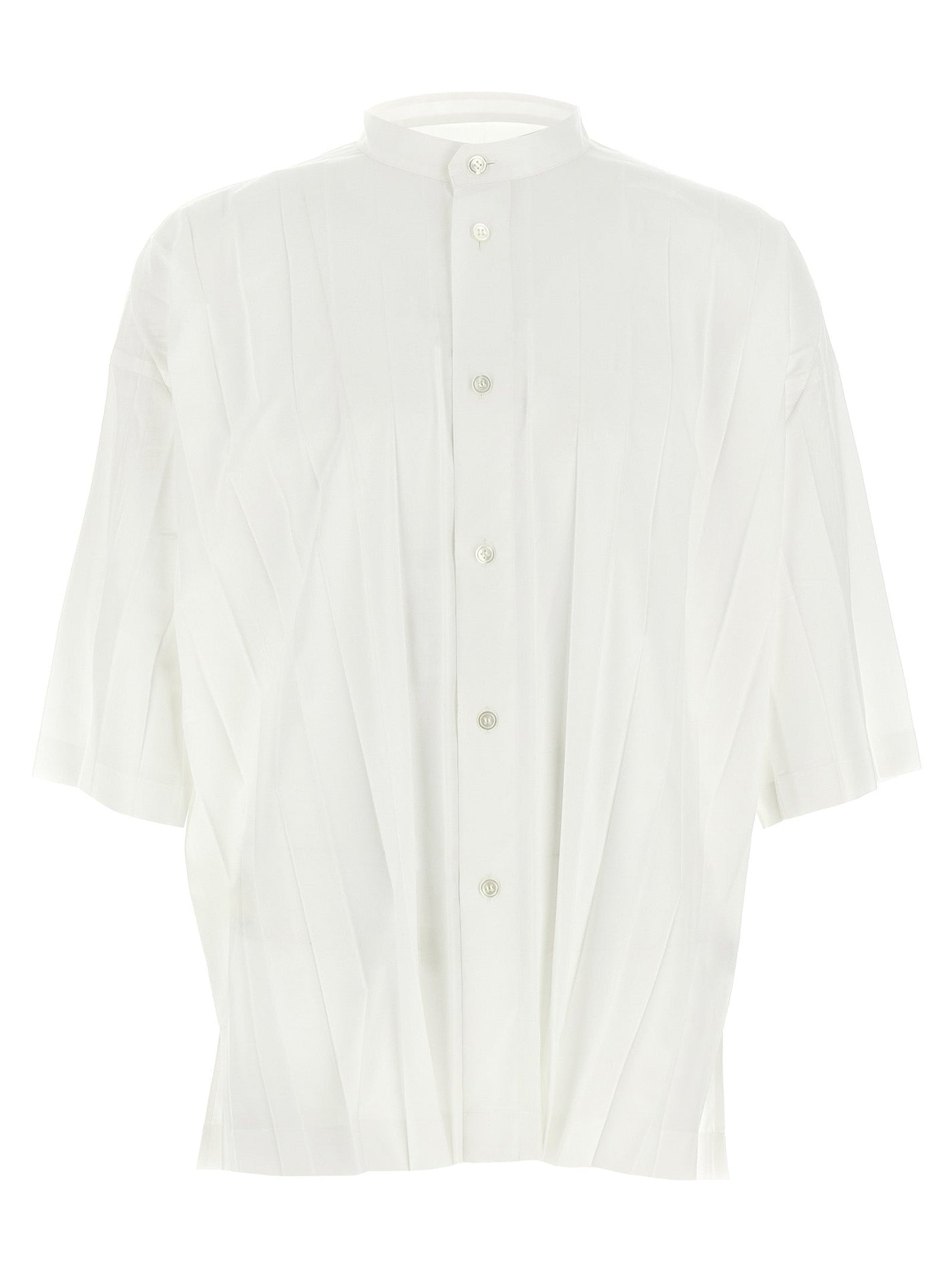 HOMME PLISSE’ ISSEY MIYAKE - HOMME PLISSE’ ISSEY MIYAKE - ’Edge Shirt’ shirt - Men’s Tops