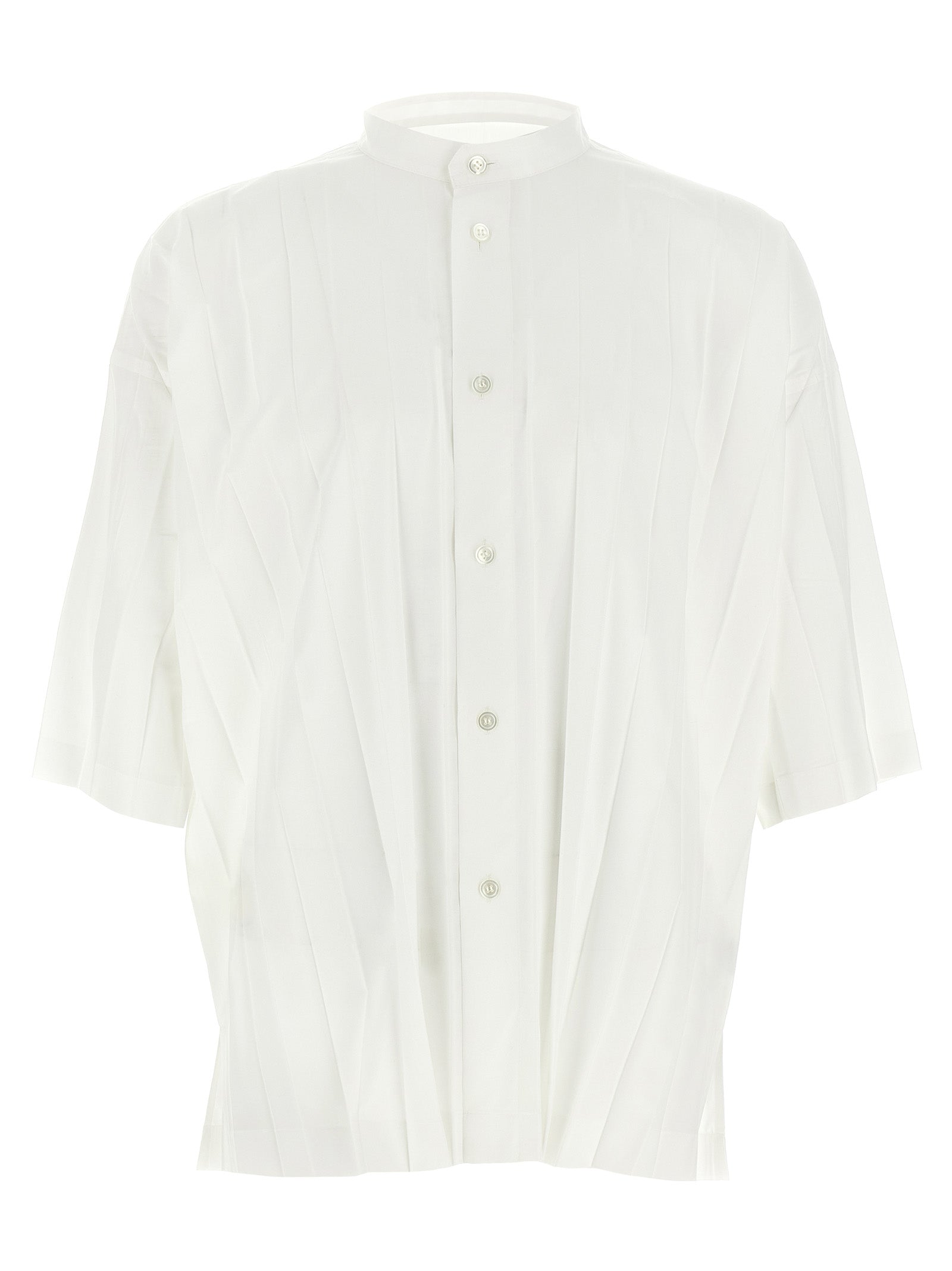 HOMME PLISSE’ ISSEY MIYAKE - HOMME PLISSE’ ISSEY MIYAKE - ’Edge Shirt’ shirt - Men’s Tops