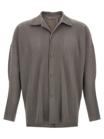 Homme Plissé Issey Miyake Grey Monthly Colors: October Shirt Grey