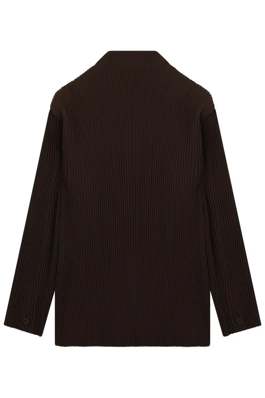Homme Plissé Issey Miyake Men's Pleated Jacket Brown, view 2