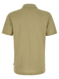 HUGO BOSS Honeycomb Polo Shirt Beige
