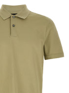 HUGO BOSS Honeycomb Polo Shirt Beige, view 3