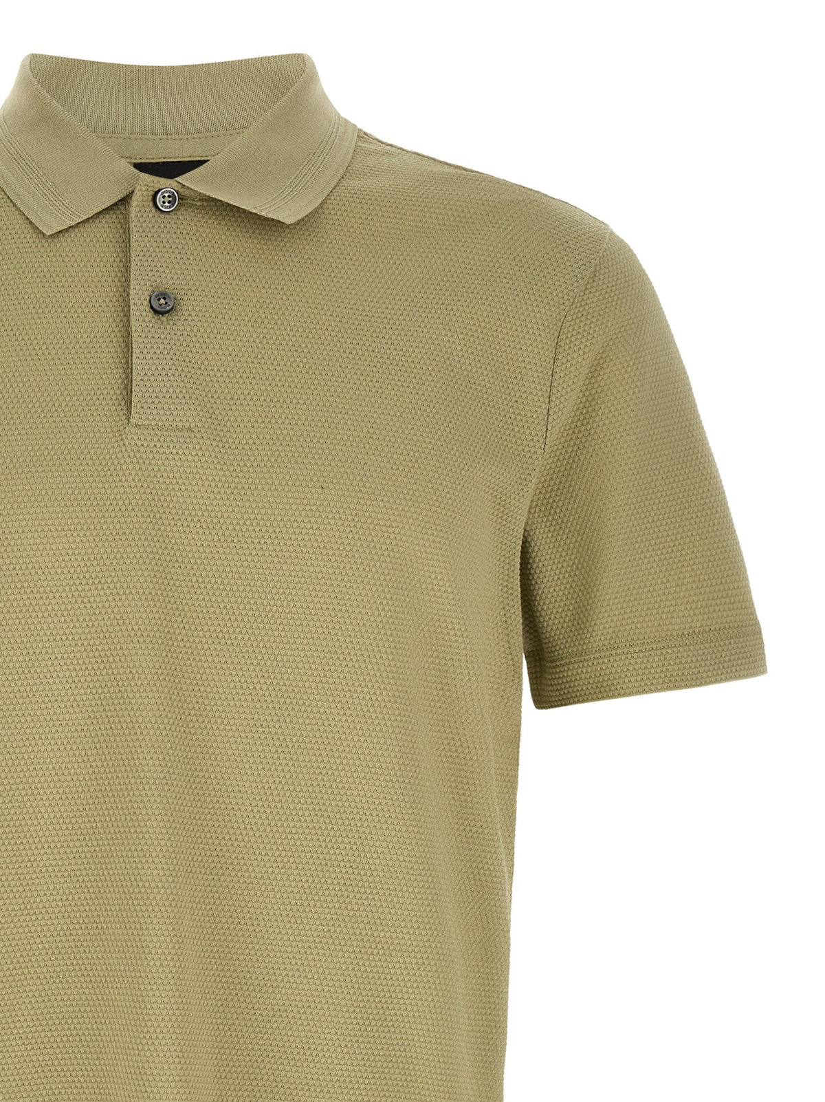 HUGO BOSS Honeycomb Polo Shirt Beige