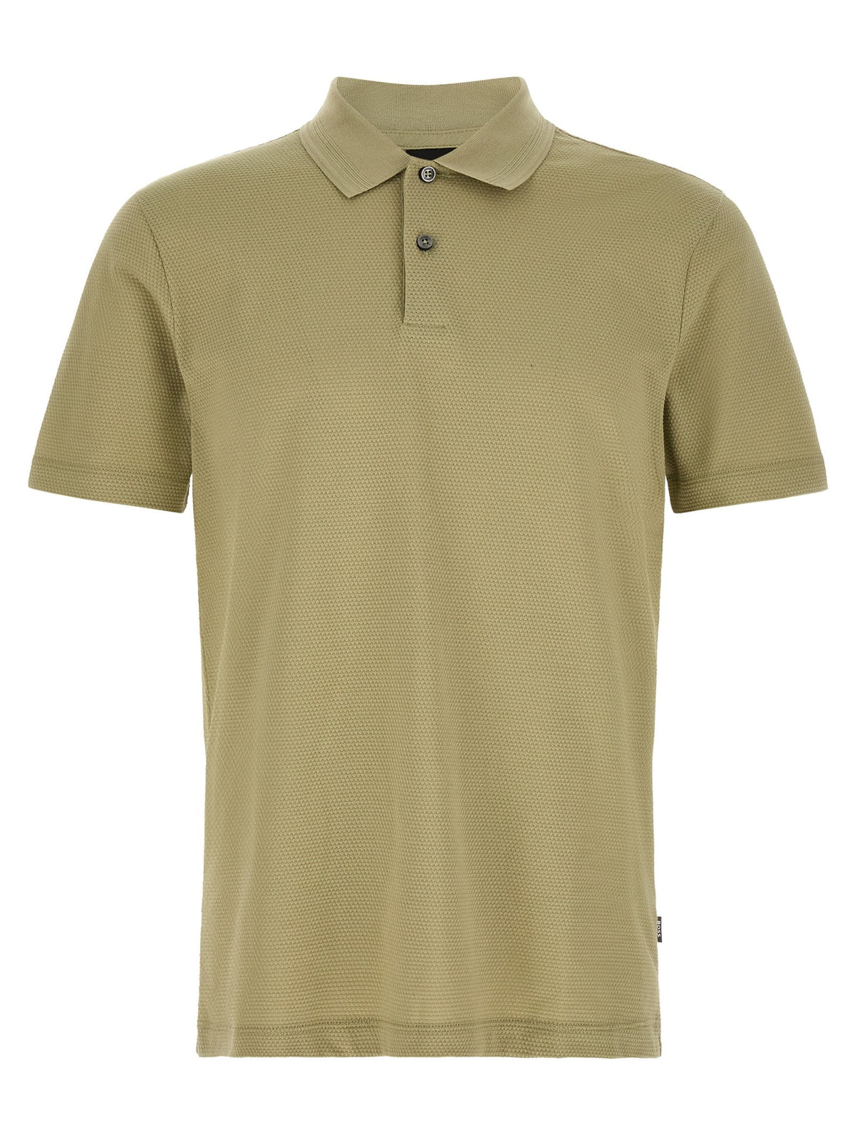 HUGO BOSS Honeycomb Polo Shirt Beige