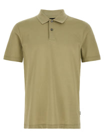 HUGO BOSS Honeycomb Polo Shirt Beige