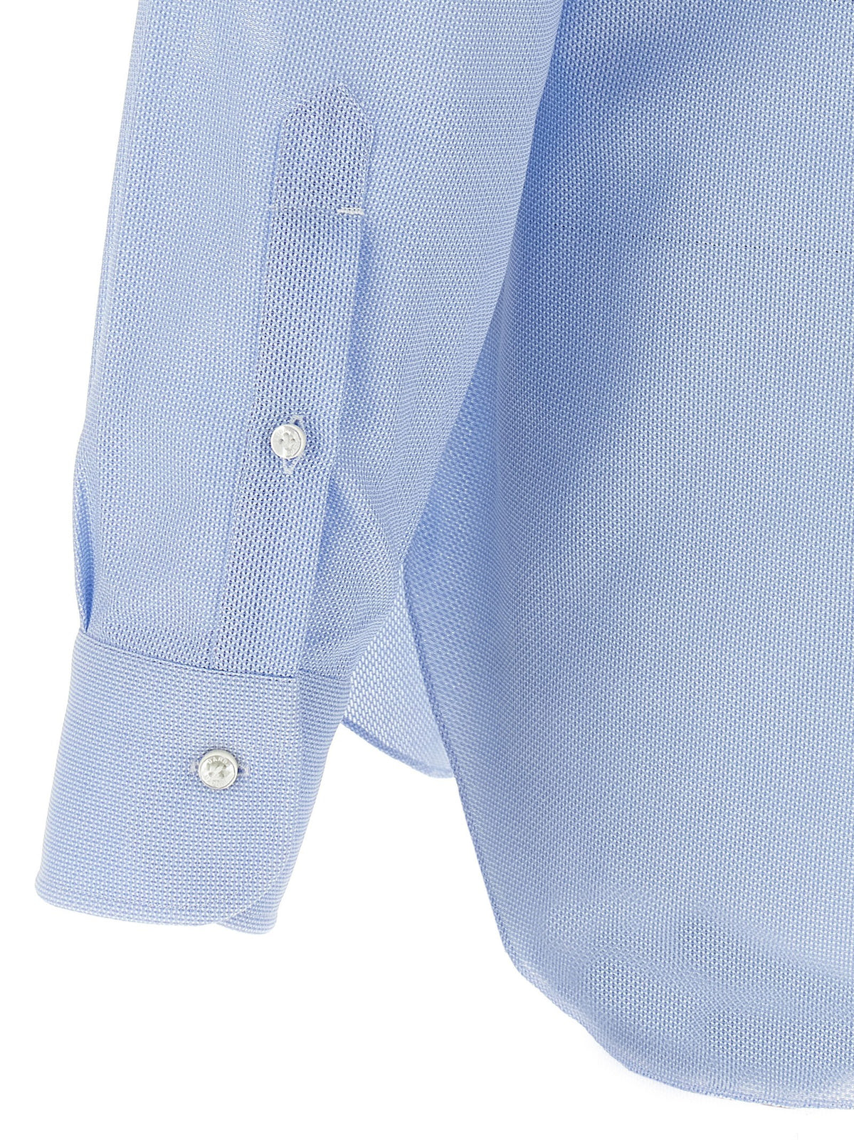 Barba Honeycomb Shirt Blue, view 4