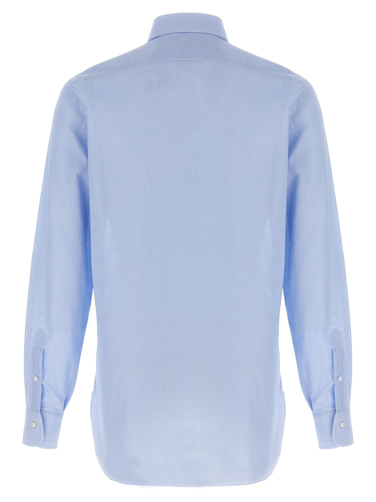 Barba Honeycomb Shirt Blue, view 2