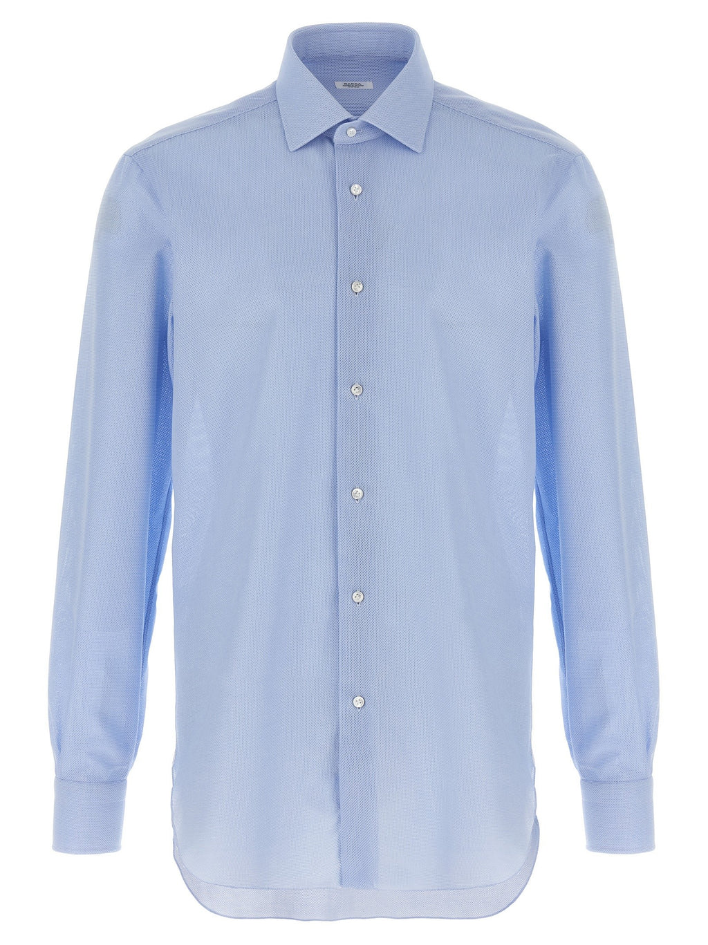 Barba Honeycomb Shirt Blue