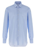 Barba Honeycomb Shirt Blue
