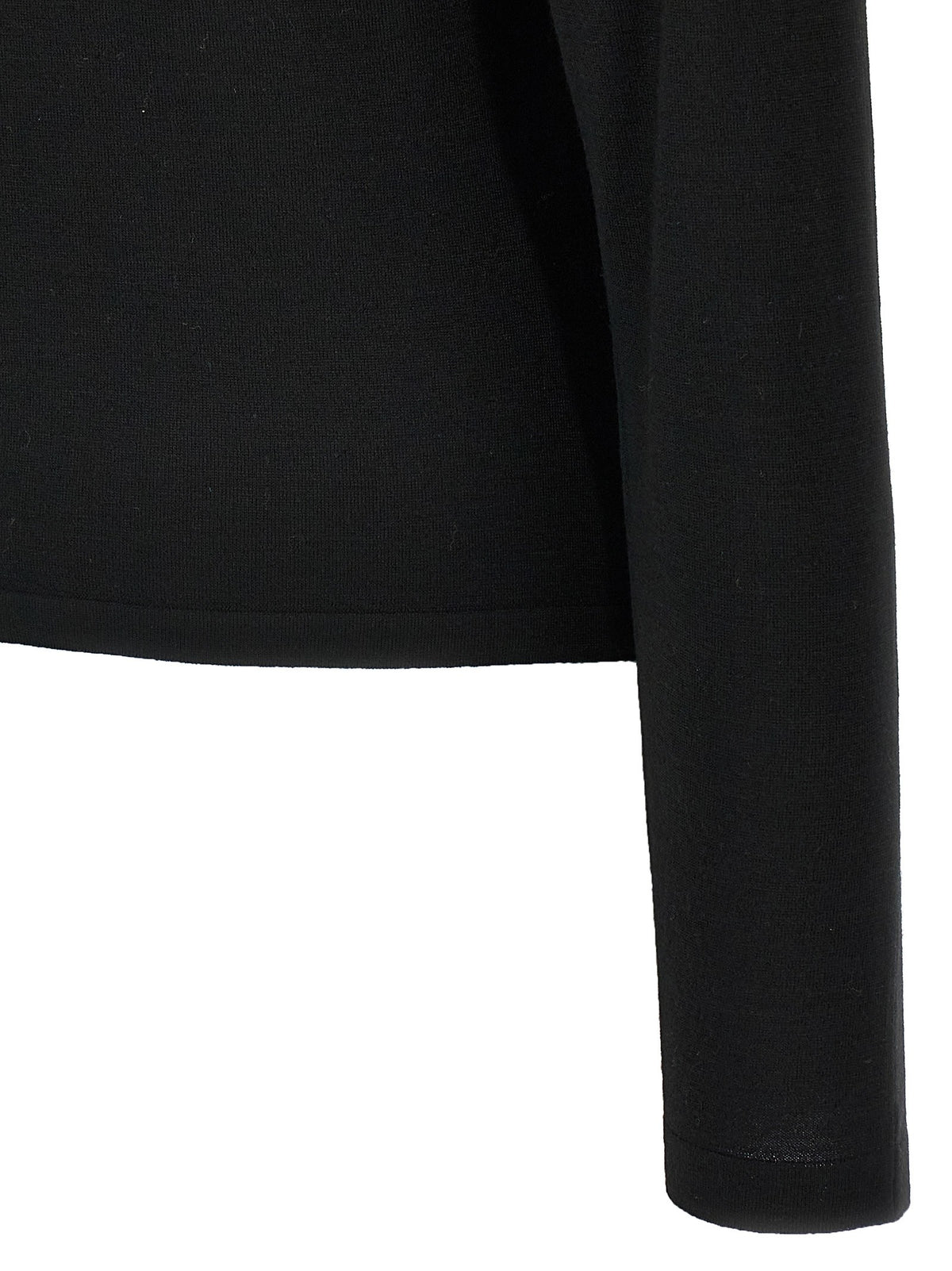 The Row Honna Top Sweater Black, view 4