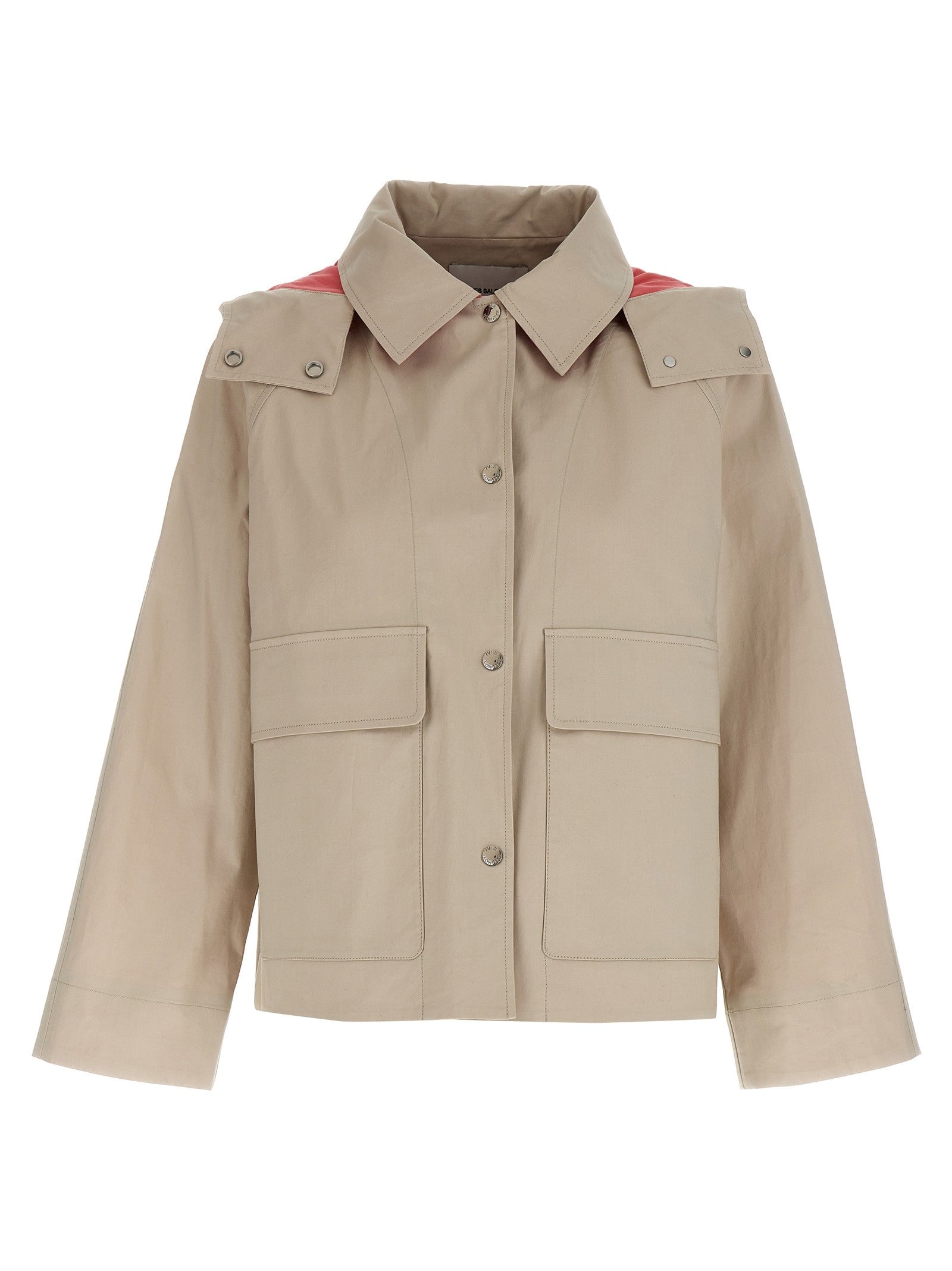 Army Yves Salomon Honolulu Jacket Beige