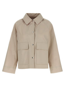 Army Yves Salomon Honolulu Jacket Beige