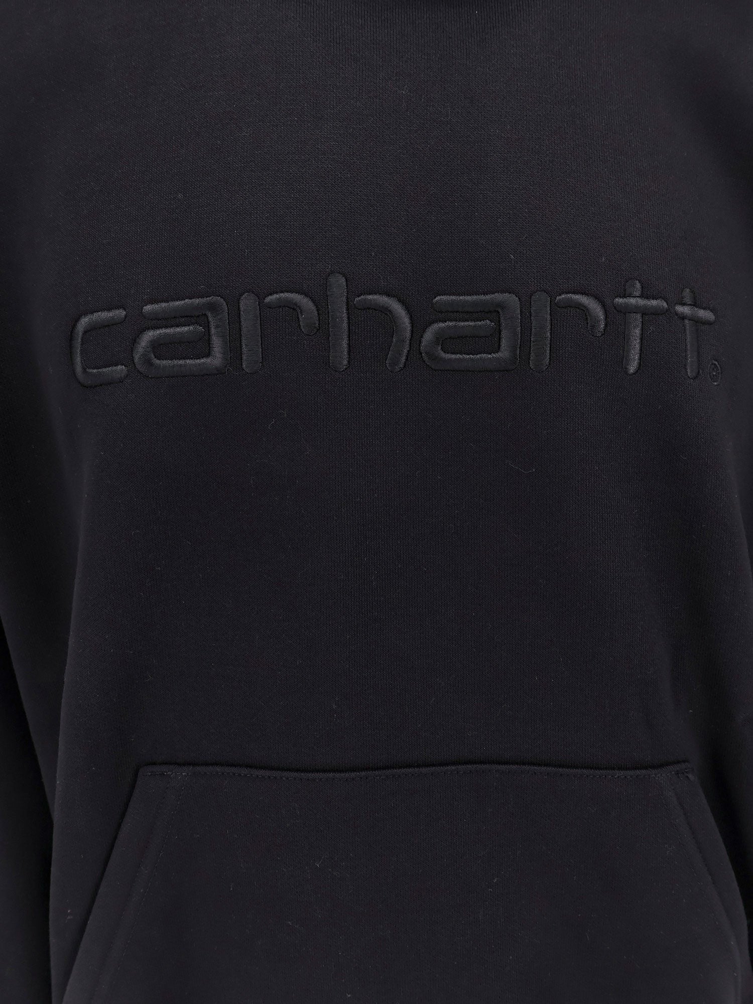 Carhartt Wip Men's Hooded Cotton Blend Sweatshirt Black