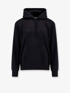 Carhartt Wip Men's Hooded Cotton Blend Sweatshirt Black