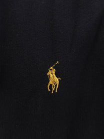 Polo Ralph Lauren Men's Hooded Cotton Blend Sweatshirt Black
