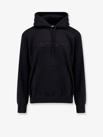 Carhartt Wip Men's Hooded Cotton Blend Sweatshirt Black