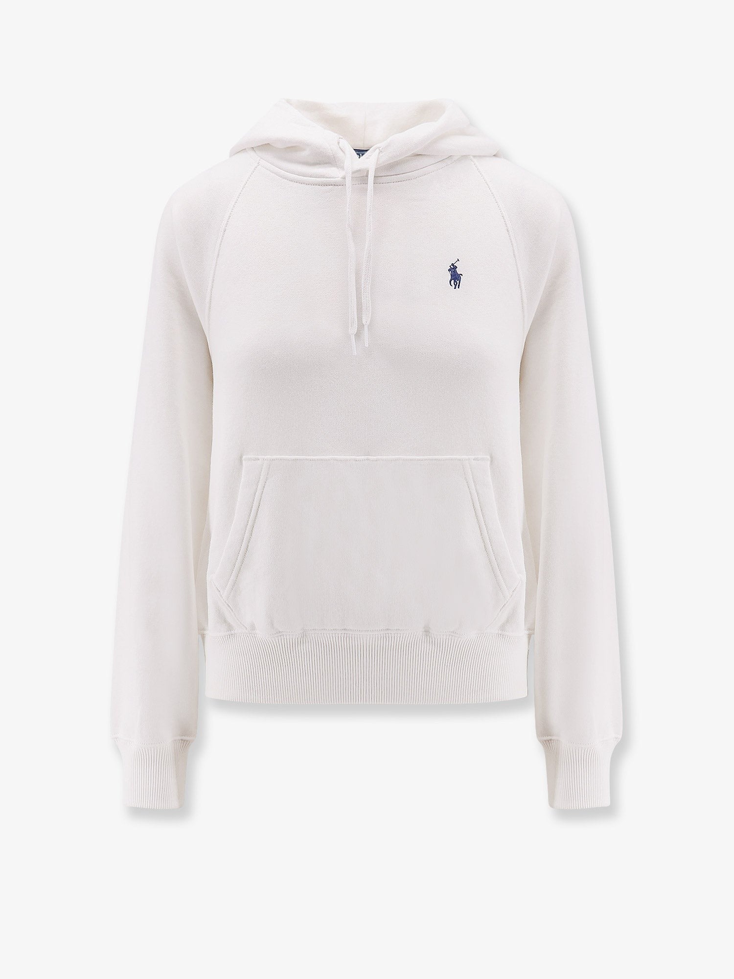 Polo Ralph Lauren Women's Hooded Cotton Sweatshirt White