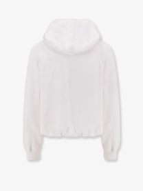 Polo Ralph Lauren Women's Hooded Cotton Sweatshirt White