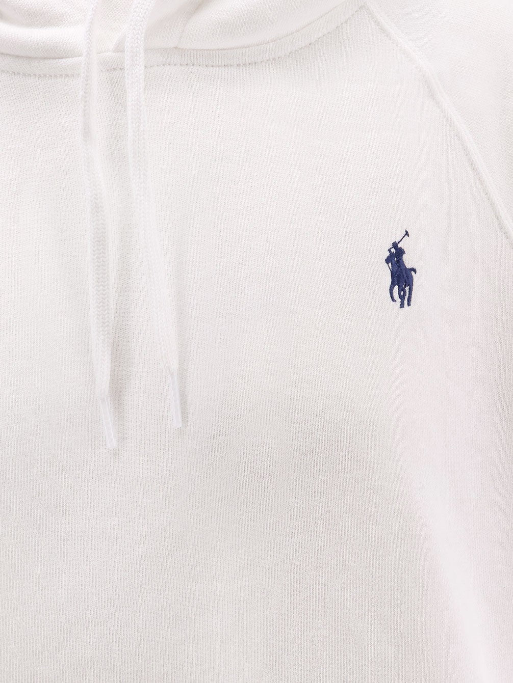 Polo Ralph Lauren Women's Hooded Cotton Sweatshirt White