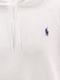 Polo Ralph Lauren Women's Hooded Cotton Sweatshirt White