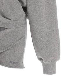 The Attico Hooded Dress Grey
