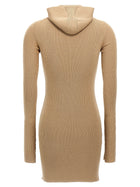 Fendi Hooded Dress Beige, view 2