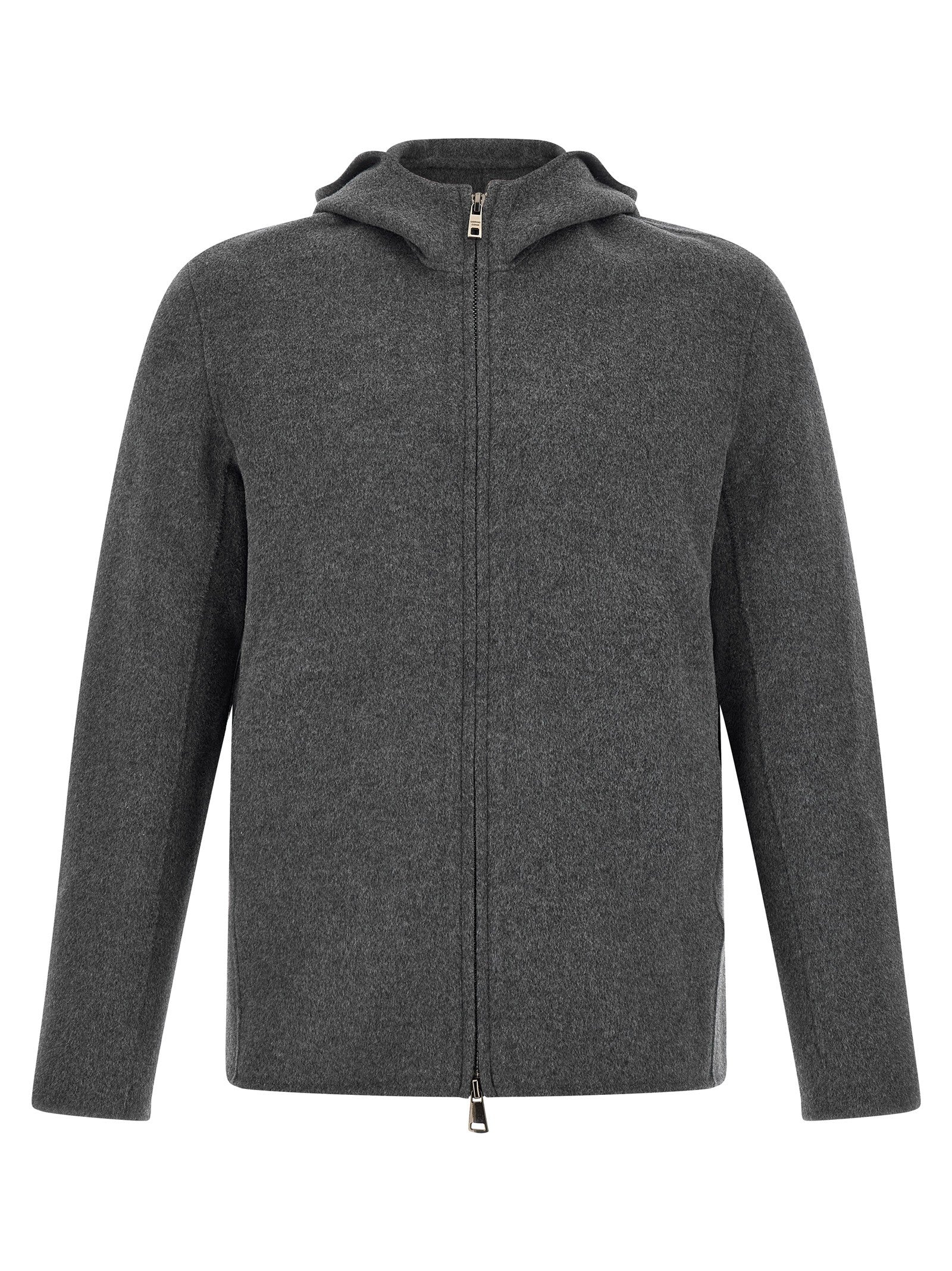 Giorgio Brato Hooded Jacket Grey