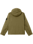 Stone Island Men's Hooded Jacket Green, view 2