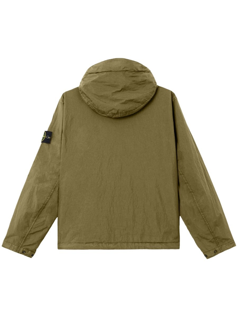 Stone Island Men's Hooded Jacket Green