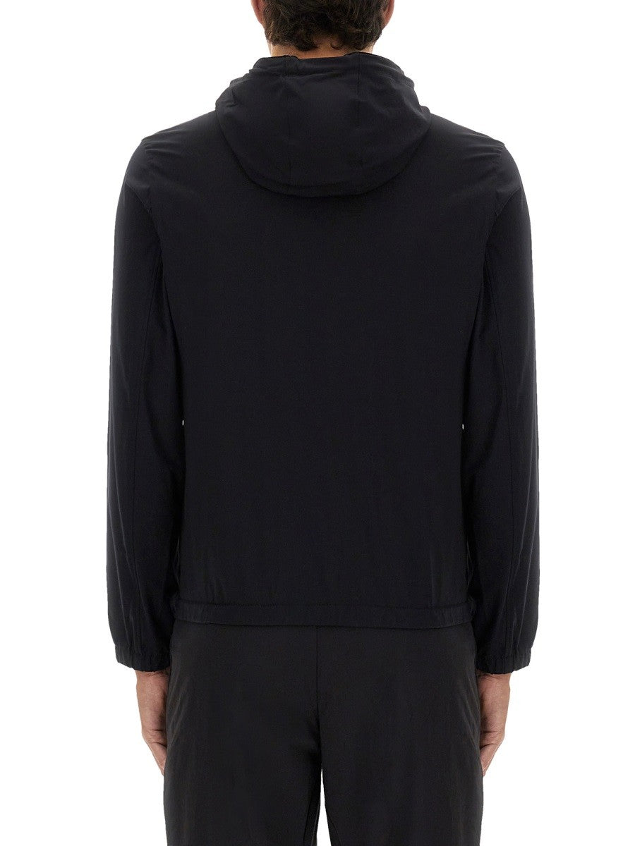 BOSS Men's Hooded Jacket Black, view 3