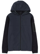 BOSS Men's Hooded Jacket Blue