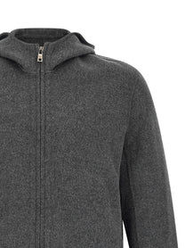 Giorgio Brato Hooded Jacket Grey
