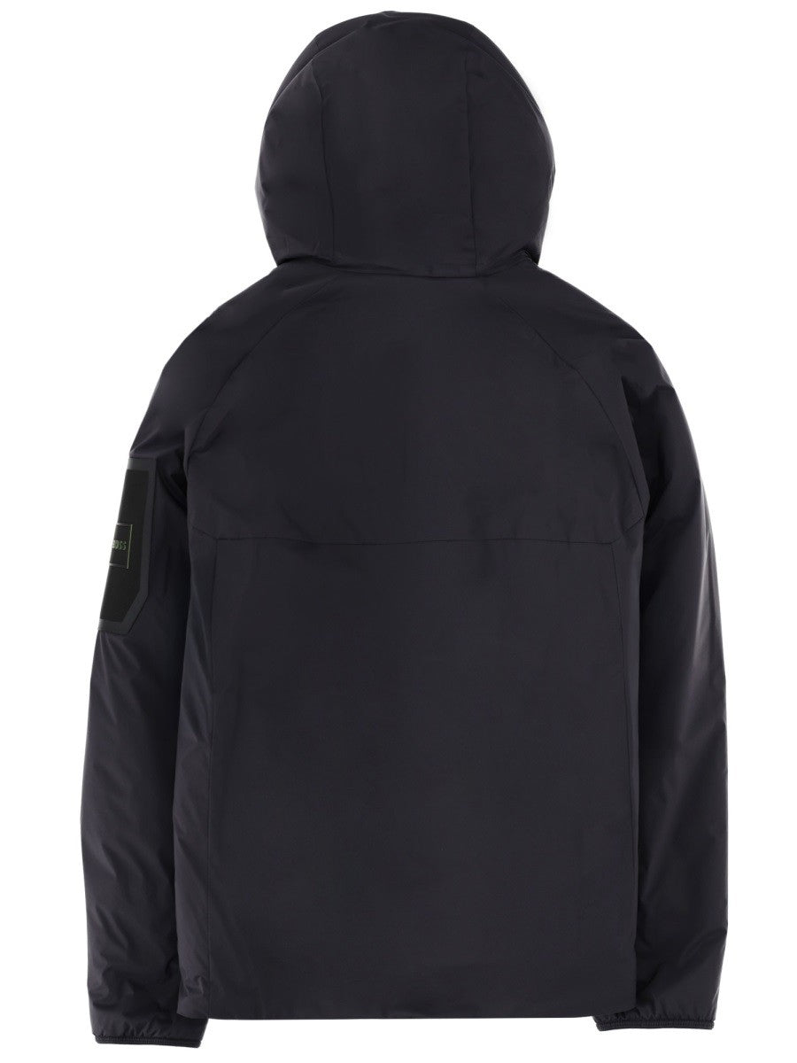 BOSS Men's Hooded Jacket Blue