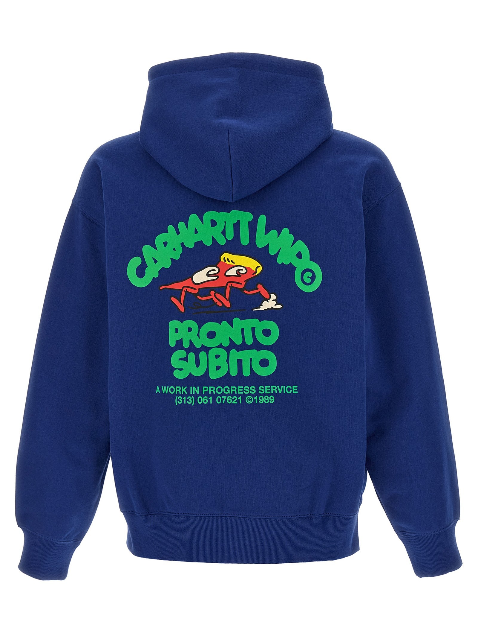 Carhartt Wip Hooded Pronto Sweat Jacket Sweatshirt Blue