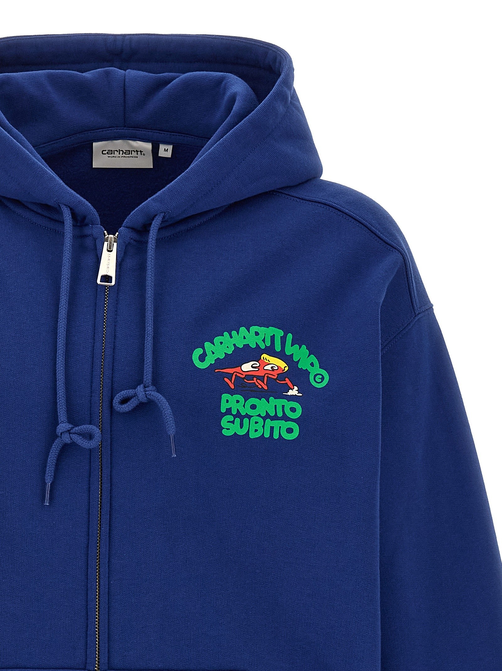 Carhartt Wip Hooded Pronto Sweat Jacket Sweatshirt Blue