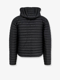 Celine Men's Hooded Quilted Down Jacket Black
