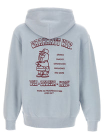 Carhartt Wip Hooded Sandwich Sweatshirt Blue
