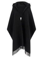 Brunello Cucinelli Hooded Scarf Black