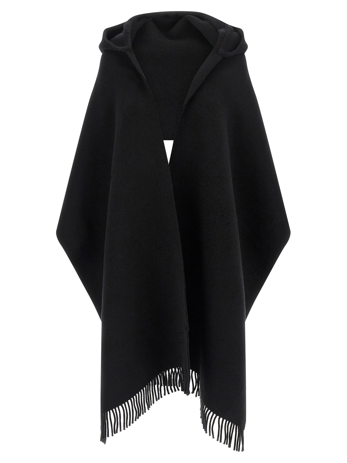 Brunello Cucinelli Hooded Scarf Black