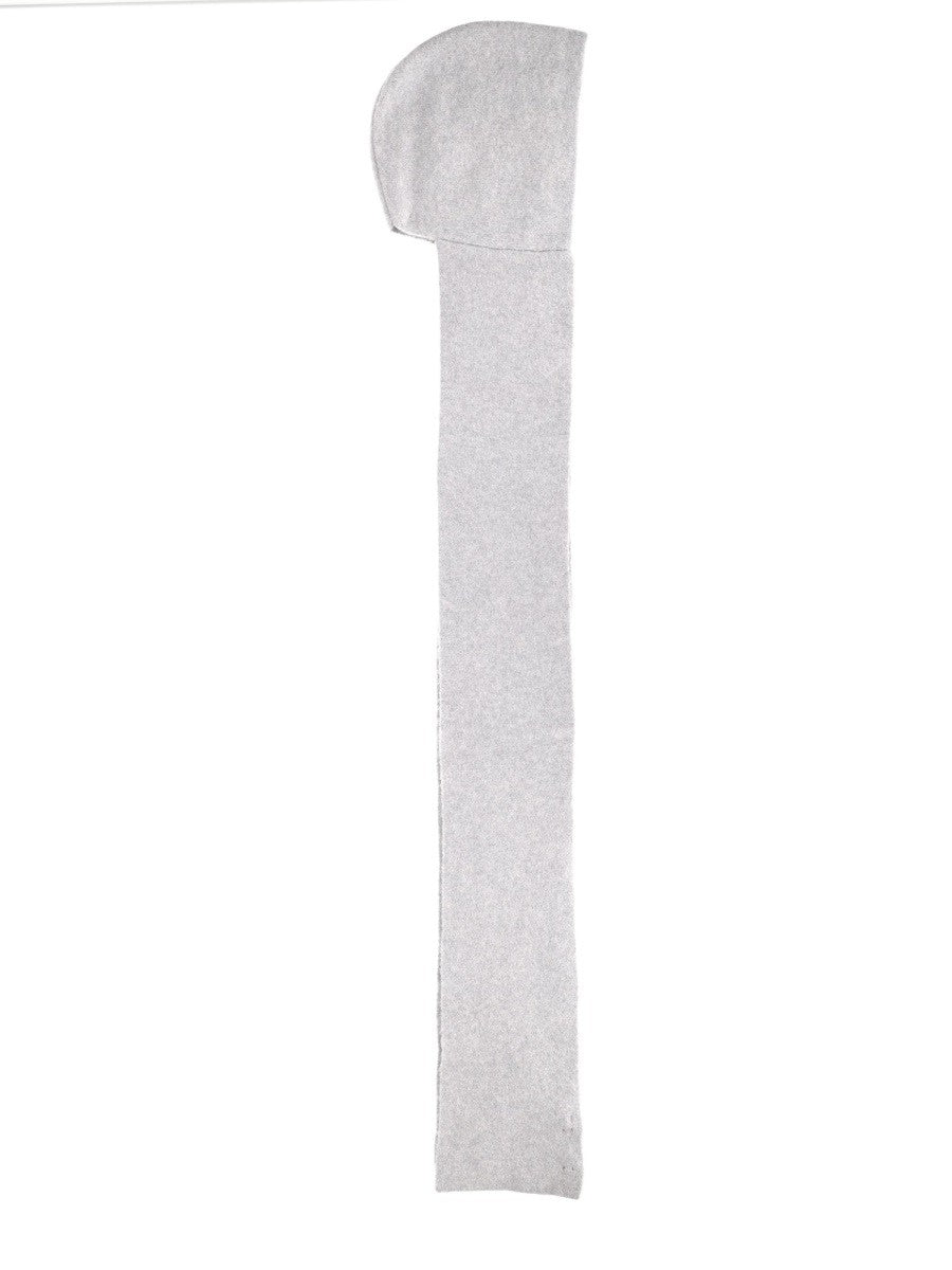 ROTATE Birger Christensen Women's Hooded Scarf Grey
