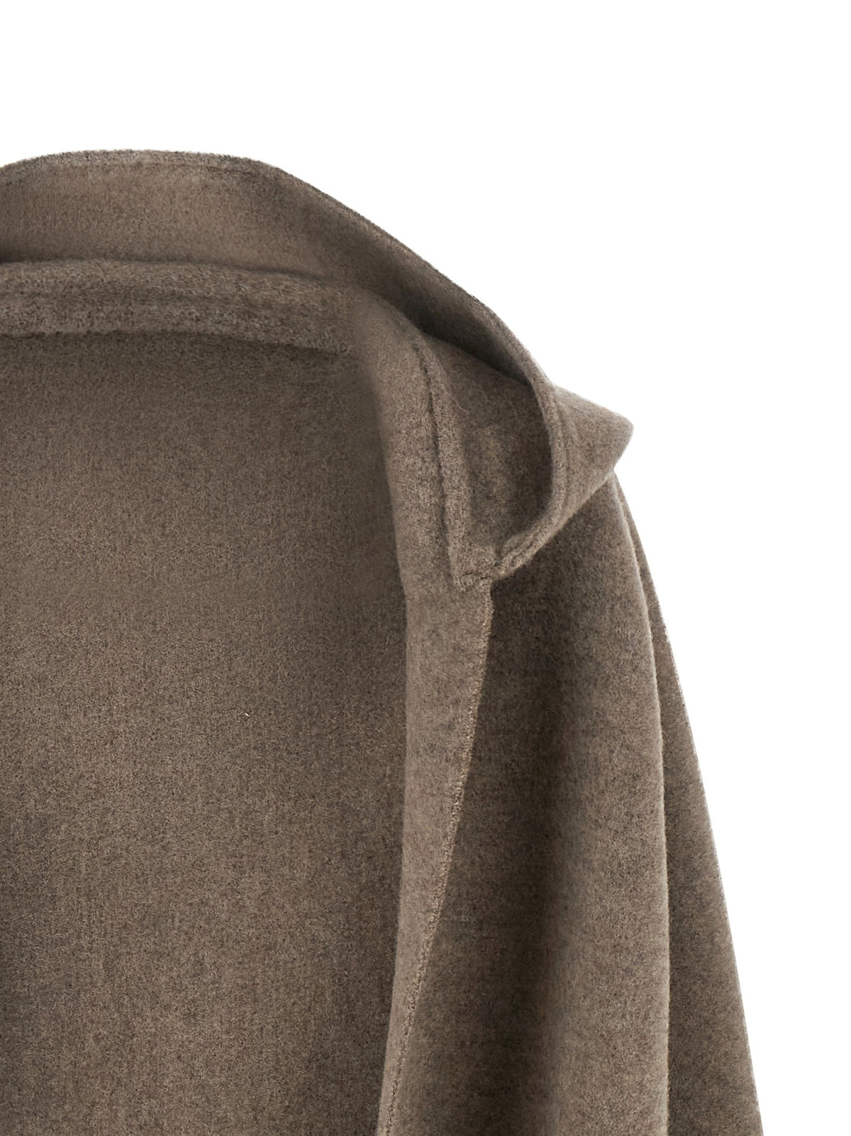 Brunello Cucinelli Hooded Scarf Brown, view 3